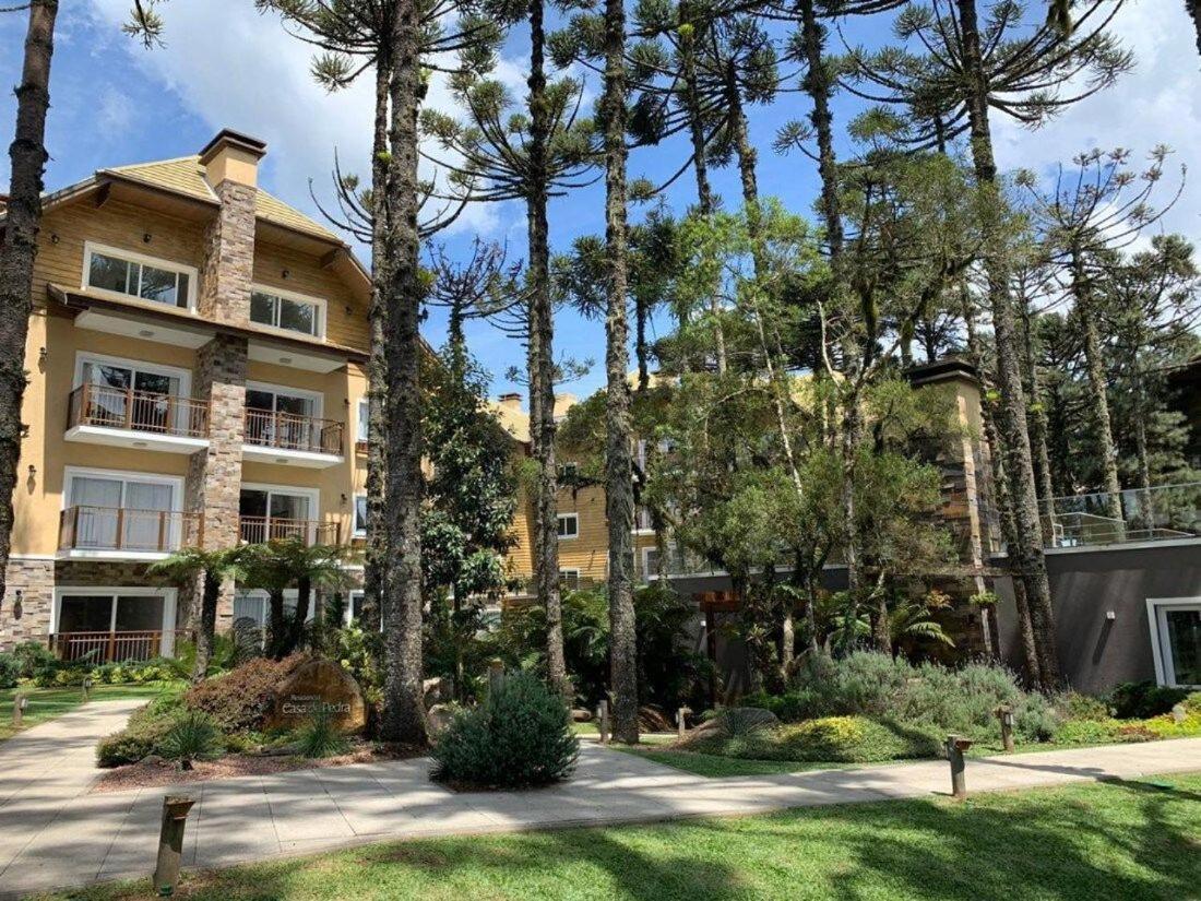 103/3 Apto Com Piscina Aquecida Грамаду Экстерьер фото